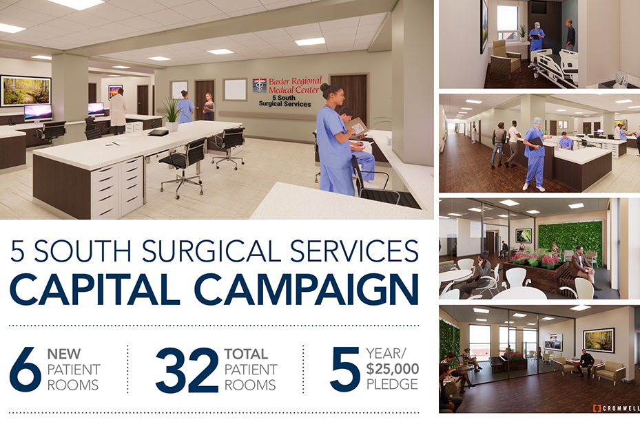 5 South Surgical Services Capital Campaign